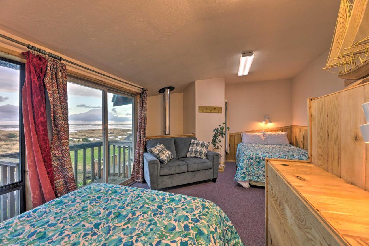 Sanderling Sea Cottages, Unit 2 Walk To Coast! Waldport Bagian luar foto